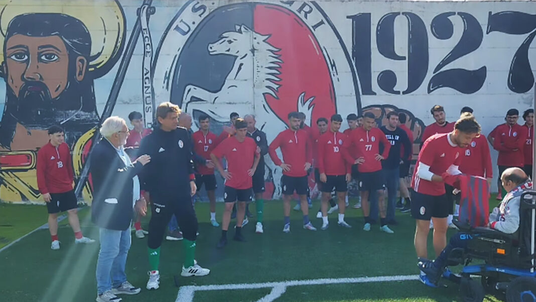 Andrea D’Auria incontra la sua US Angri 1927 grazie agli Ultras, festa allo Stadio - Sestante.tv