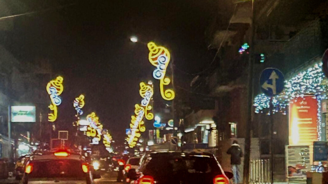 Scafati. Illuminazione natalizia - Sestante.tv