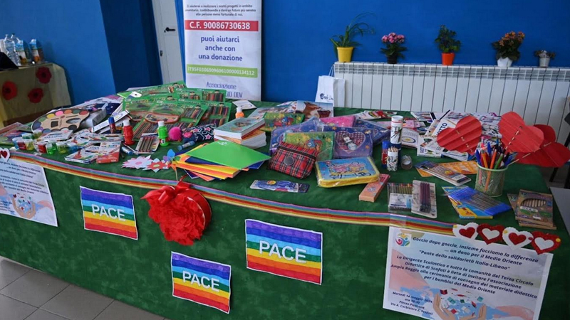 Solidarietà da Scafati. Aiuti per scuole in Libano