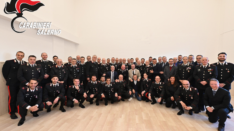 Visita Generale Legione Carabinieri La Gala a Nocera Inferiore _ sestante.tv