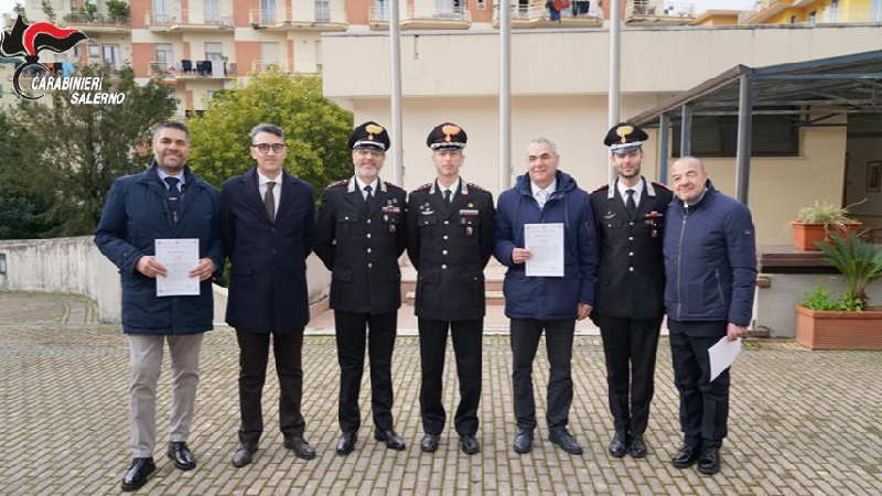 A Salerno. Encomi e congedi per gli uomini dell'Arma _ sestante.tv