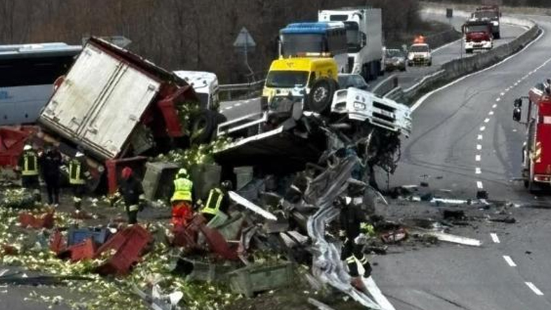 Incidente sulla Basentana _ foto Corriere del Mezzogiorno