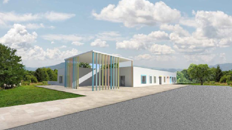 Pagani. Posa prima pietra scuola materna via Taurano _ sestante.tv
