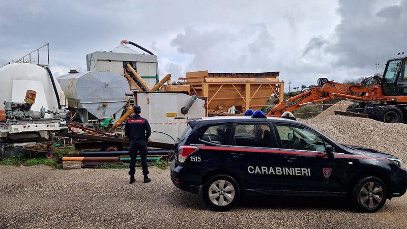 Sequestrato impianto di calcestruzzo a Sessa Cilento _ sestante.tv