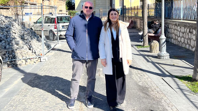 San Valentino Torio. Lavori alla nuova rete idrica a Casatori _ Sestante.tv