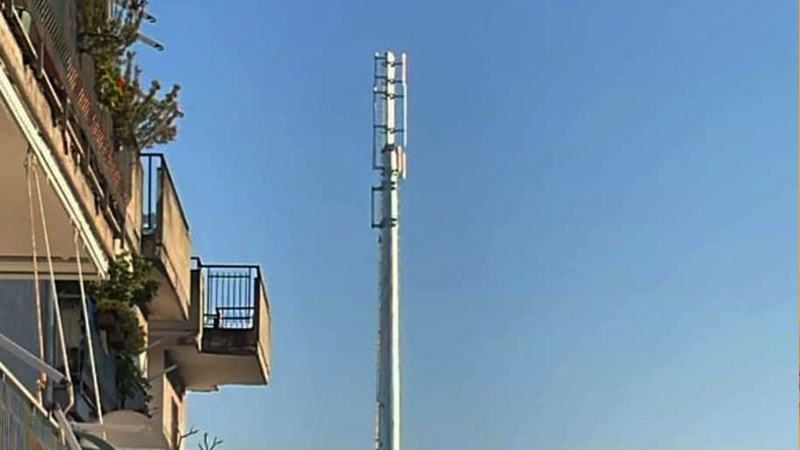 Scafati. Antenna telefonia _ Sestante.tv