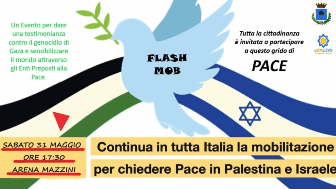 Locandina flash mob _ sestante.tv