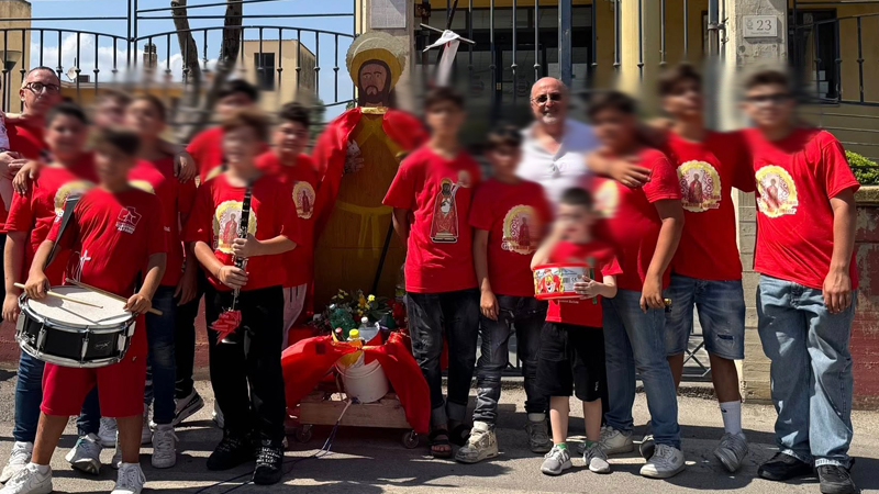 Angri, San Giovanni Battista e la processione dei ragazzi