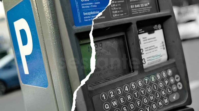 Parchimetro danneggiato _ sestante.tv