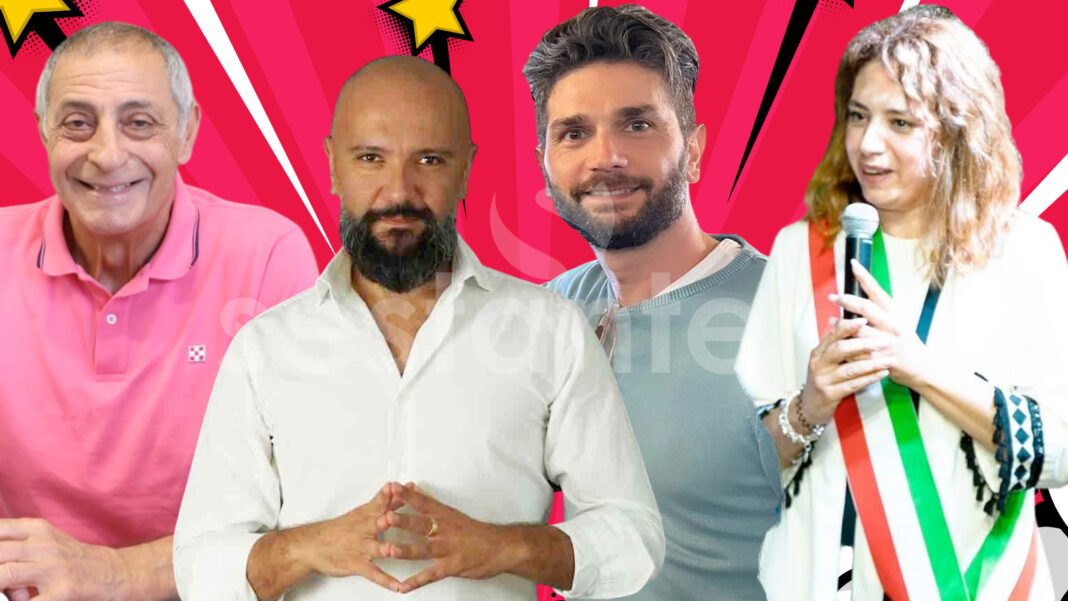 Angri. Candidati sindaco per il 2026 Mauri, Lato, De Simone e Fattoruso