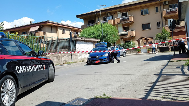 Pagani Nocera Inferiore. Inseguimento dei Carabinieri