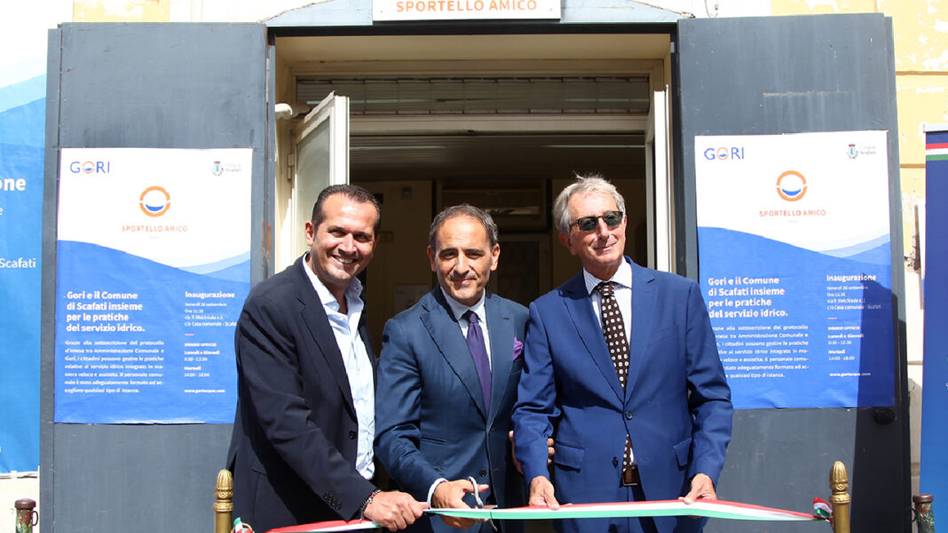 Inaugurato a Scafati lo sportello amico Gori per i cittadini - Sestante.tv