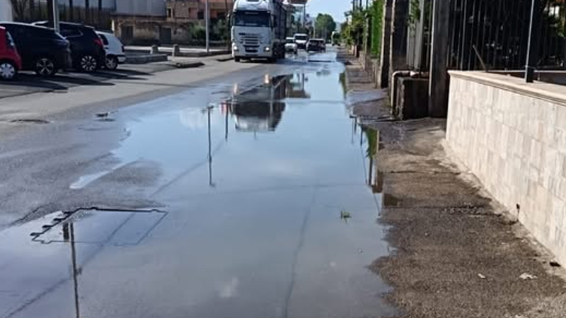 Scafati. Allagamenti Via Nuova San Marzano - sestante.tv