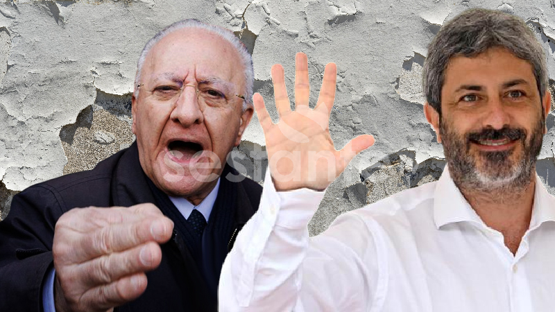 Vincenzo De Luca e Roberto Fico - sestante.tv