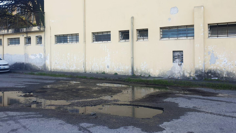 Nocera Inferiore. Piedimonte lo spiazzale sommerso tra acqua e degrado - sestante.tv