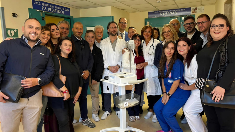 Un nuovo elettrocardiografo per i bambini del reparto Pediatria di Sarno