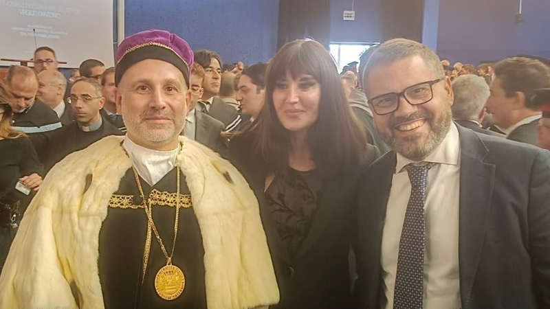 Viglio D'Antonio e il Ministro Bernini - sestante.tv