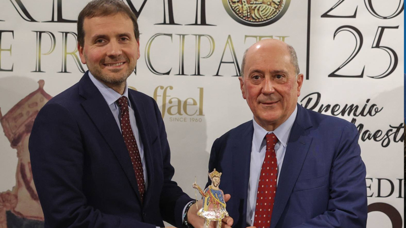 Montoro. Premio I Due Principati a Gargano, valore consortile