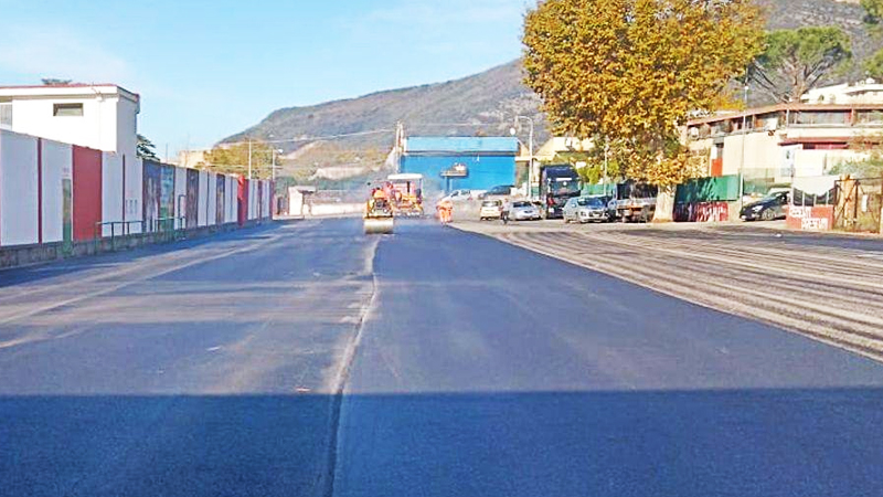 Sarno lavori in corso per il ripristino delle strade urbane - sestante.tv