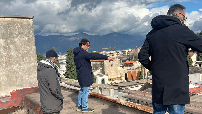 Pagani. Lavori al cimitero - sestante.tv