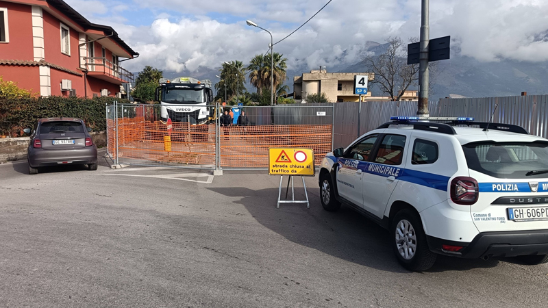 San Valentino Torio lavori sulla SP6 contro gli allagamenti - sestante.tv