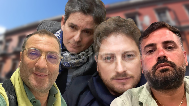 Vincenzo Calce, Salvatore Cascone, Fabio Petrelli e Nicola Campitiello - sestante.tv