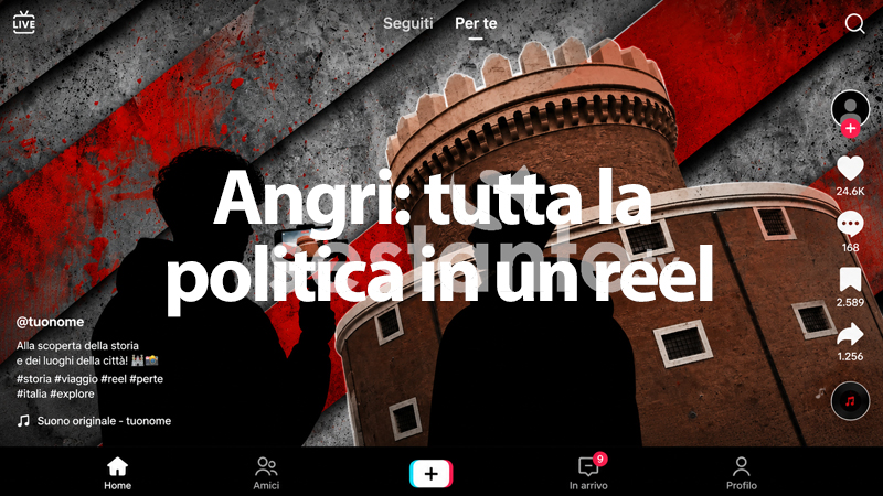 Angri tutta la politica in un reel - sestante.tv