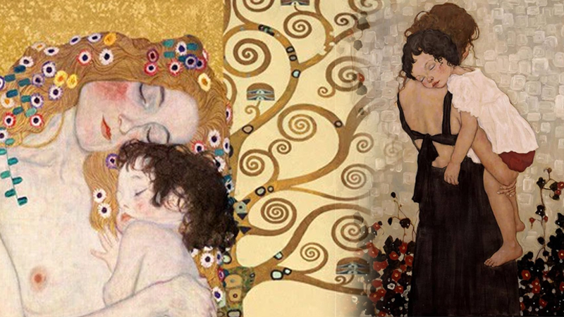Klimt . La maternità - sestante.tv