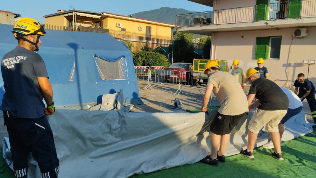 Pagani. Torna il campo scuola Anch'io sono la Protezione civile - sestante.tv