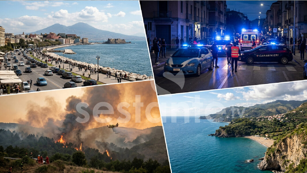 Camapnia oggi. La giornata di Cronaca - sestante.tv