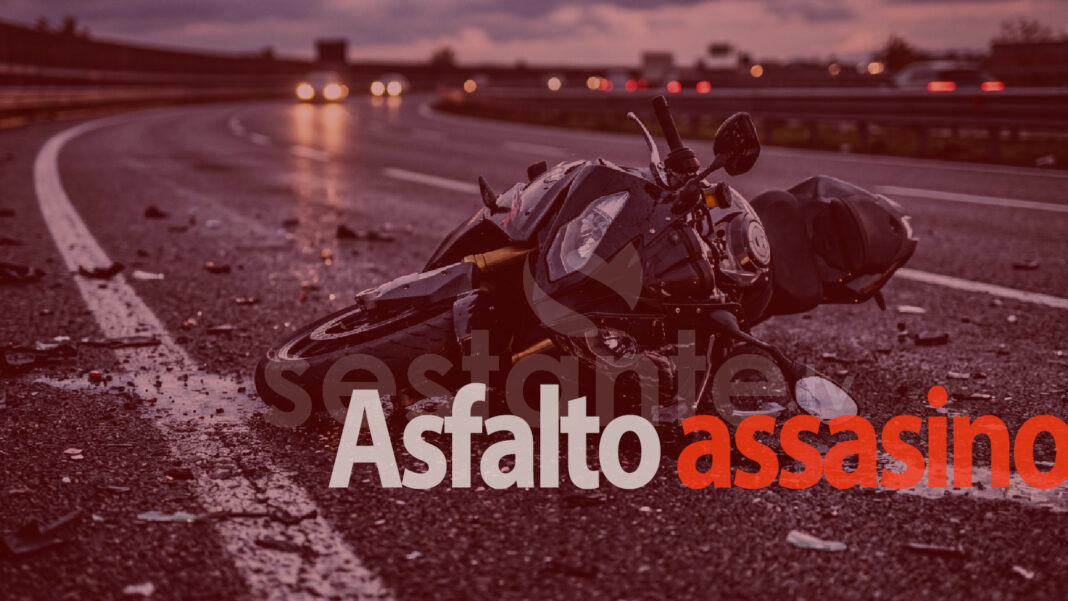 Incidente moto concettuale - sestante.tv