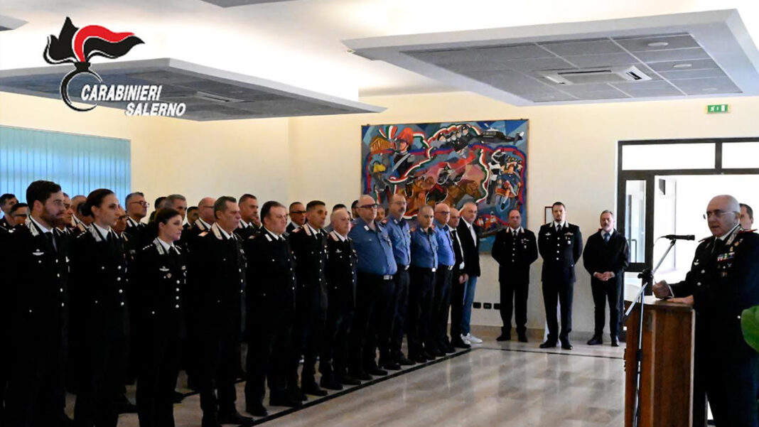 Salerno, il generale Rosario Castello in visita al Comando provinciale dei Carabinieri - sestante.tv